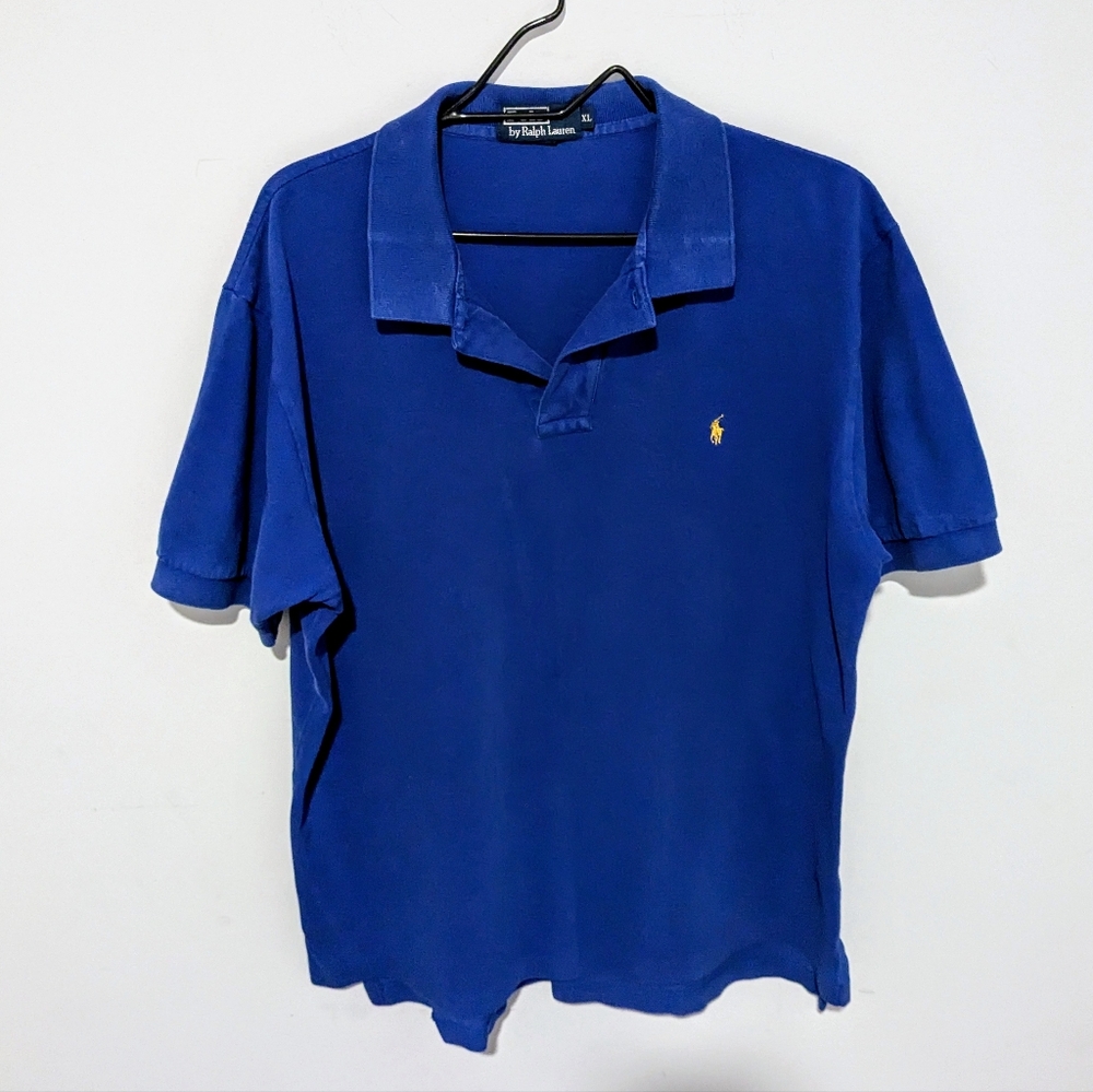 Ralph Lauren Blue Polo Mens Shirt Size XL